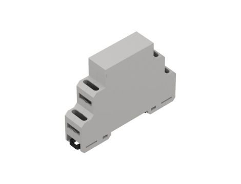 ZD1001J-C0 ABS V0 - Obudowa modułowa na szynę ZD1001-c0 jasna ABS V0