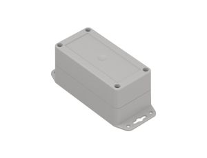 ZP150.50.60UJH TM PC - Obudowa hermetyczna ZP150.50.60 jasna z uszami z uszczelką i tulejkami mosiężnymi PC