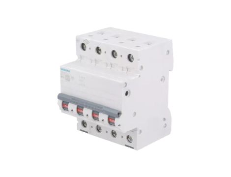 5SL6610-6 Wyłącznik nadprądowy 400VAC Iznam: 10A+N Charakt: B