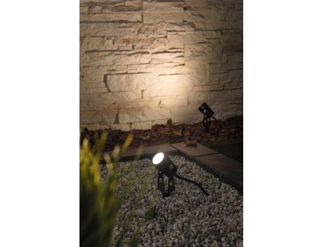 Reflektor ogrodowy Plug & Shine Spot 2W 150lm 3000K IP65 24V czarny / metal - 3