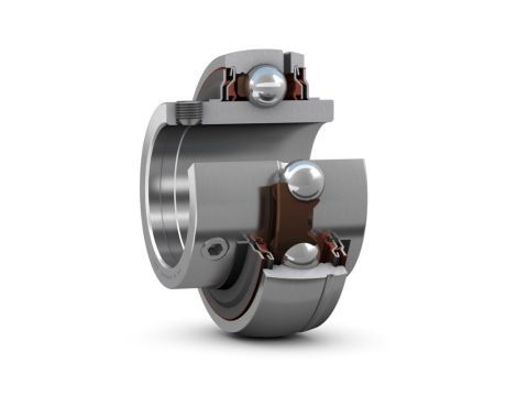 SKF - Łożysko samonastawne, ze stali nierdzewnej, YAR 207-2RF/HV 35.0 x 72.0 x 42.9
