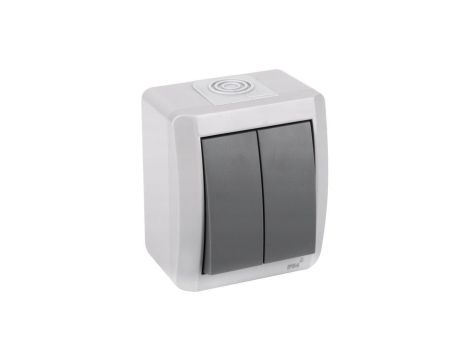 Łącznik hermetyczny świecznikowy podwójny IP54 NORA 4/M/21550020203