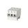 Złączka szynowa zgx 3x50 mm2 szara (al/cu) Gep-00054