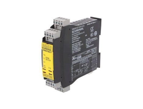 Moduł: przekaźnik bezpieczeństwa 24VAC 24VDC na szynę DIN SRB301ST-24V-(V.2)
