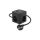 Kostka zasilająca 3-gniazdowa + ładowarka USB-A+USB-C 1,5m 31,5mm2 H05VV-F 16A/250V~ KERG Smart czarna