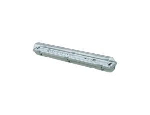 Oprawa sufitowa hermetyczna 1x60cm lampa 230V pusta 1x25W IP65 G13