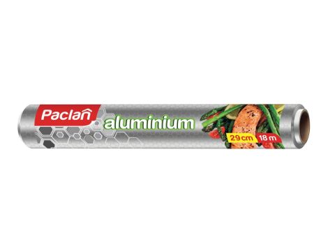Folia aluminiowa Paclan 18m moletowana