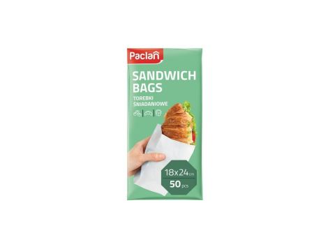 Torebki papierowe śniadaniowe Paclan 50szt
