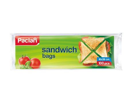 Woreczki śniadaniowe Paclan 100 szt