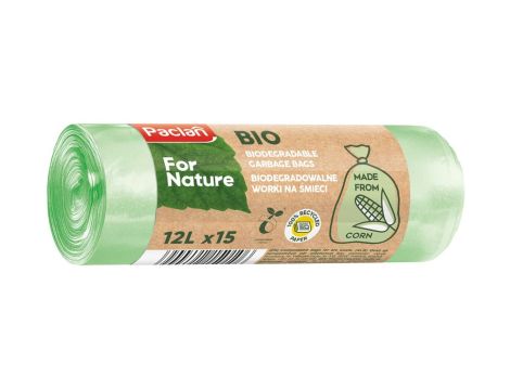 Worki z kukurydzy Bio Paclan 12l 15 szt