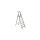 Drabina aluminiowa magazynowa jednostronna 1x9 profesjonalna Forte 9309 ALVE