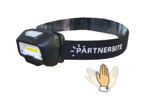 Akumulatorowa latarka czołowa LSR4HF 3W 350Lm LED COB USB-C czujnik ruchu 16165