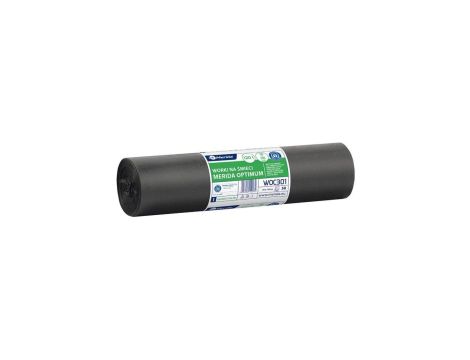 MERIDA WOC301 worki na śmieci mocne 120 l 70  110 cm czarne LDPE – rolka 50 szt.