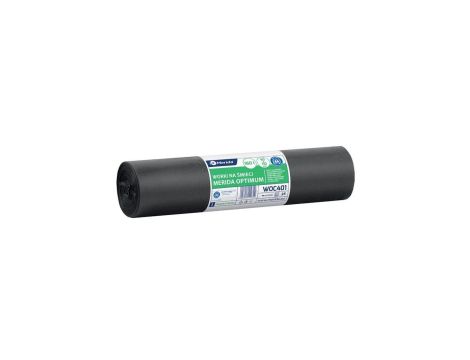 MERIDA WOC401 worki na śmieci mocne 160 l 90  110 cm czarne LDPE – rolka 25 szt