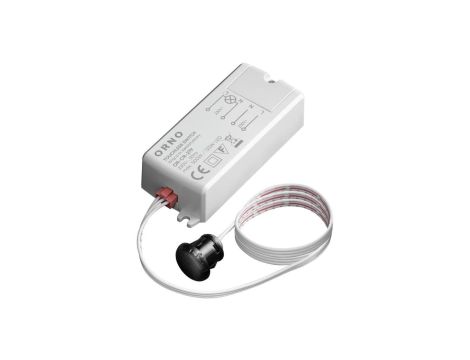 Czujnik zbliżeniowy automatyczny, włącznik bezdotykowy detektor natynkowy 500W 230V 5A o zasięgu działania 5-6 cm biały ORNO