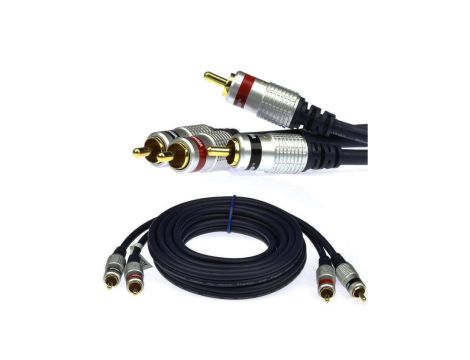 VITALCO RKD200 Kabel Coaxial Audio 2x RCA Cinch (wtyk) / 2x RCA Cinch (wtyk) 1,5m