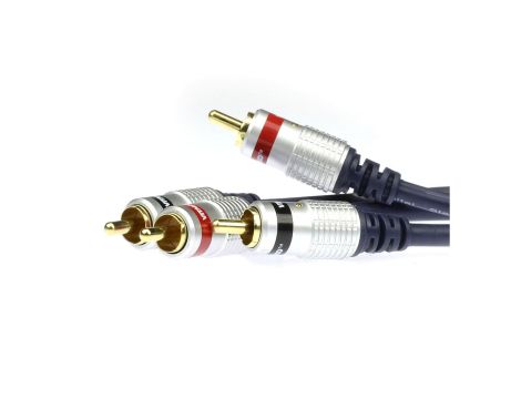 VITALCO RKD200 Kabel Coaxial Audio 2x RCA Cinch (wtyk) / 2x RCA Cinch (wtyk) 0,5m
