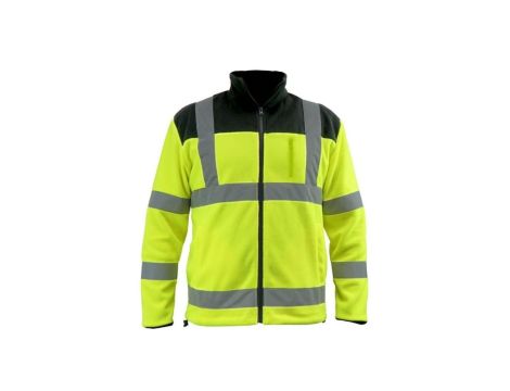 Bluza polarowa odblaskowa rozmiar l