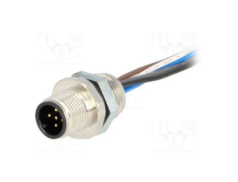 Złącze M12 gniazdo PIN 5 męskie Micro-Change 250V proste 1200110035