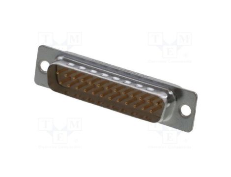 PIN 25 męskie na panel lutowanie wtyk proste 172704-0067