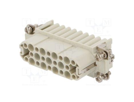 Złącze HDC wkładka stykowa żeńskie GWconnect PIN 25 250V 93601-0099