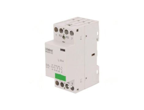 Stycznik 4-biegunowy instalacyjny 25A 24VAC,24VDC IKD 30.046.033