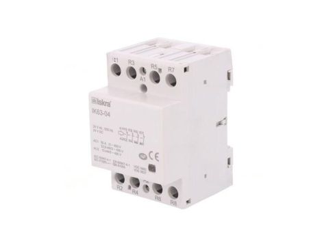 Stycznik 4-biegunowy instalacyjny 63A 24VAC,24VDC NC x4 IK 30.045.611