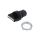 Przełącznik obrotowy 22mm Poz.stab 1 czarny brak IP65 46 46-280S.1CV0.008