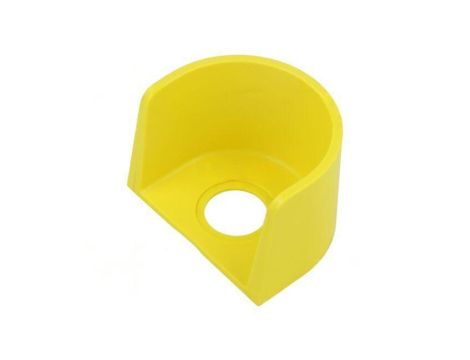 Kołnierz ochronny 45 22x39,2x74,8mm plastik Korpus żółty 45-549.1400