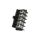 Listwa zaciskowa pięciopolowa typu Zgx 5x35mm2 czarna GEP-00171