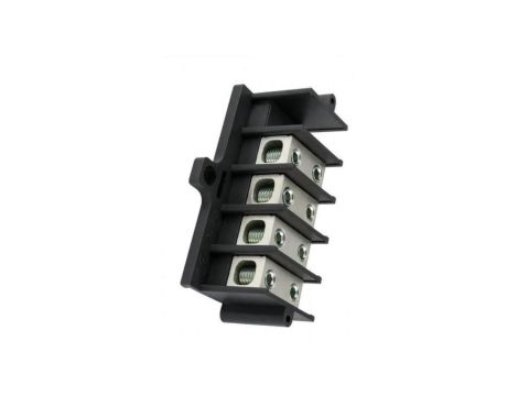 Listwa zaciskowa czteropolowa typu Zgx 4x35mm2 czarna GEP-00170