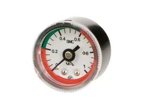Manometr 0-1MPa stal Gwint R 1/8 zewnętrzny 37,5mm -5-60C G36-10-01-L