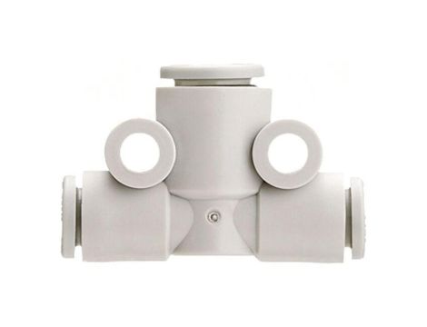 Trójnik wtykowa -1-10bar polipropylen -5-60C KQ2T10-00A