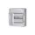 Rozdzielnica obudowa modułowa natynkowa 1x12 drzwi transparentne 340x310x150mm IP65 NEPTUN 7270009 F-TRONIC