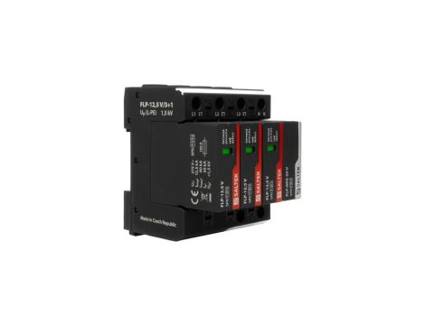 Ogranicznik przepięć typ 1 50kA FLP-12,5 V/3+1 do 255V DC szyna DIN warystorowy ochronnik przepięciowy dla niskiego napięcia