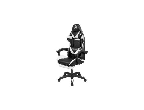 Fotel gamingowy KrugeriMatz GX-150 Czarno-biały