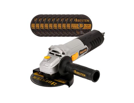 Szlifierka kątowa Diax kątówka 850W 125mm 10x Tarcza BESTEN BE0002903