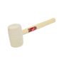 AWTOOLS MŁOTEK GUM/DR. BIAŁY 340g - 2