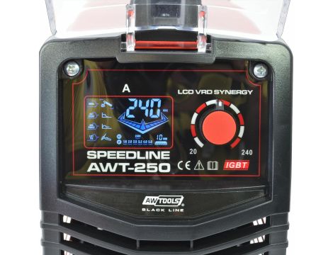 AWTOOLS SPAWARKA INWERTOROWA SPEEDLINE  AWT-250 LCD VRD SYNEGRY  /BLACK LINE - 3