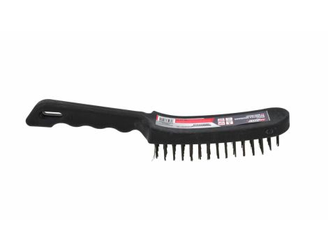 AWTOOLS SZCZOTKA DRUCIANA PLASTIK. RĄCZKA4-RZĘD.