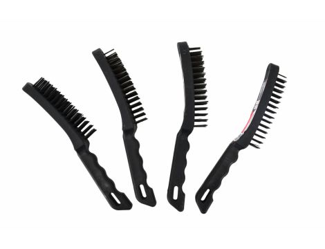 AWTOOLS SZCZOTKA DRUCIANA PLASTIK. RĄCZKA4-RZĘD. - 2