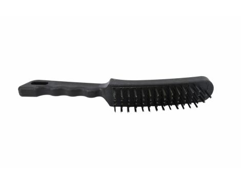 AWTOOLS SZCZOTKA DRUCIANA PLASTIK. RĄCZKA4-RZĘD. - 3