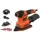 BLACK+DECKER SZLIFIERKA OSCYLACYJNA 200W/125mm/4w1
