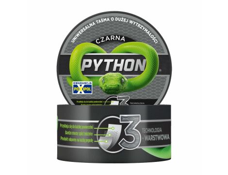 TAŚMA UNIWERSALNA PYTHON 48mm x 9m CZARNA.......
