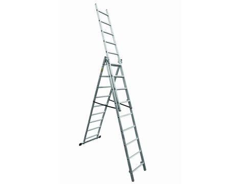 DRABEST DRABINA ALUMINIOWA 3x11 BASIC