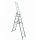 DRABEST DRABINA ALUMINIOWA 3x11 BASIC