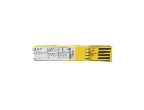 ESAB ELEKTRODA OK 46  FI 4,0RÓŻ 5,4kg (121szt).