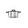 FISKARS GARNEK Z POKRYWKĄ 3,5L HARD FACE STEE L