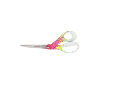 FISKARS NOŻYCZKI 21cm GEOMETRYCZNY MOTYW