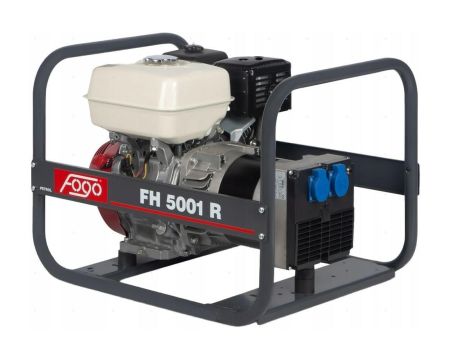 FOGO GENERATOR PRZENOŚNY FH 5001 R           4,2KW/230V, STABILIZACJA NAPIĘCIA, SILNIK HONDA